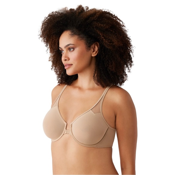 WACOAL 65124 NUDE BODY RACERBACK UNDERWIRE BRA SZ 34DD NWT - Picture 1 of 3
